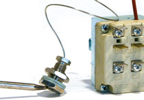 Electric thermostat 3 Pole:model T 3 P 16 A - 400 V