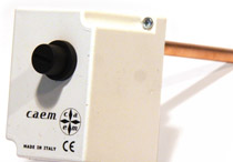 Electric thermostat single pole :model TU.RM B FS 16 A - 250 VPocket 1/2